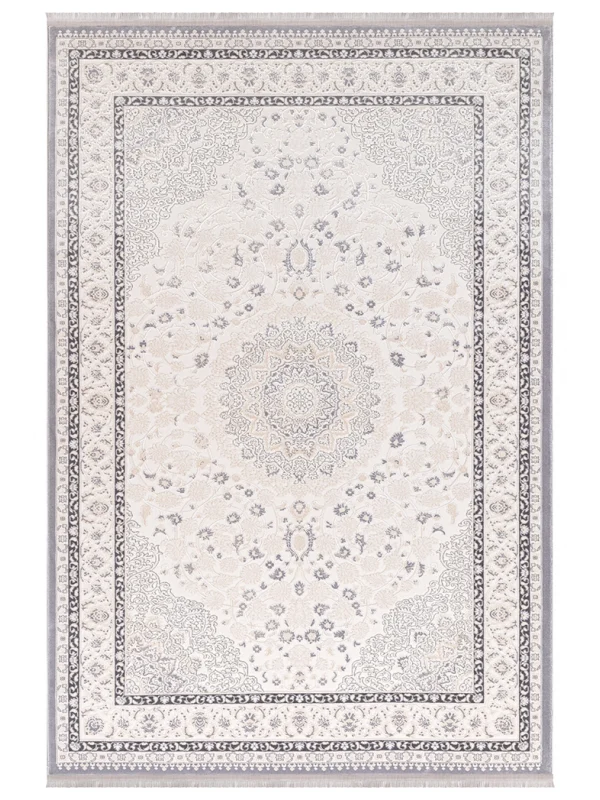 Destan Halı Rivienna Klasik Desenli Viskon Yumuşak Yapılı İpeksi Lüx Salon Halısı DH5