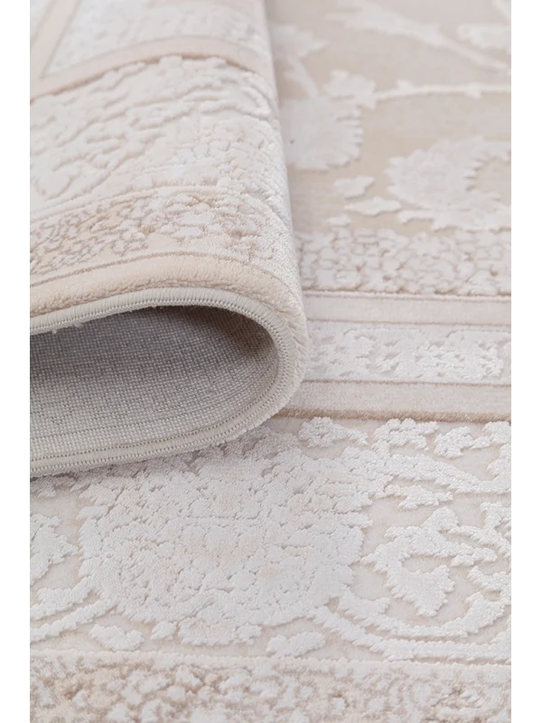 Destan Halı Rivienna Klasik Desenli Viskon Yumuşak Yapılı İpeksi Lüx Salon Halısı DH9