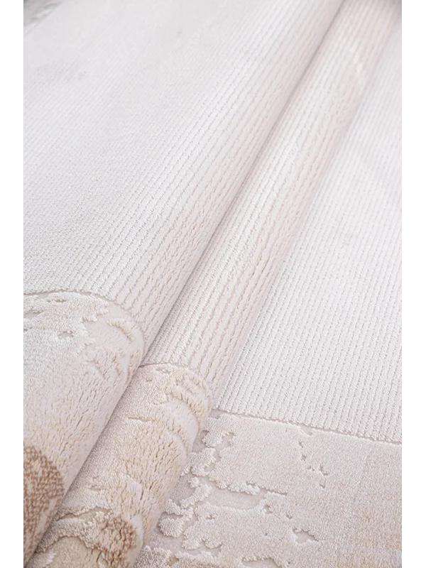 Destan Halı Rivienna Klasik Desenli Viskon Yumuşak Yapılı İpeksi Lüx Salon Halısı DH12