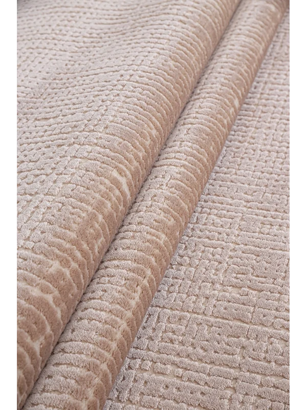 Destan Halı Rivienna Klasik Desenli Viskon Yumuşak Yapılı İpeksi Lüx Salon Halısı DH14