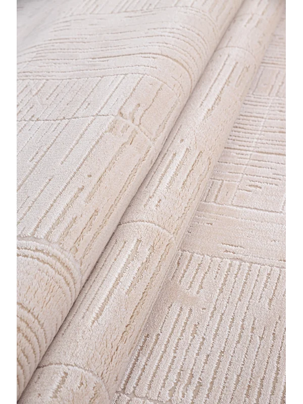 Destan Halı Rivienna Klasik Desenli Viskon Yumuşak Yapılı İpeksi Lüx Salon Halısı DH15