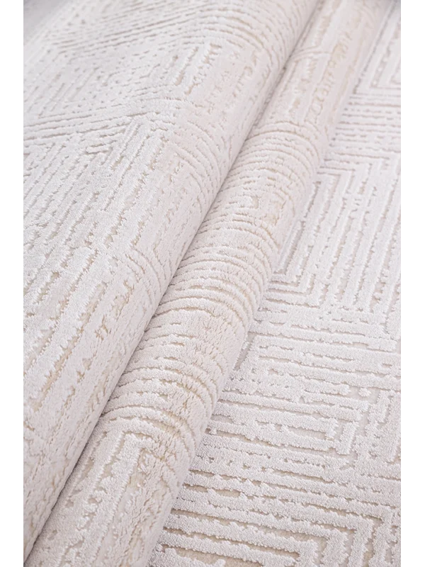 Destan Halı Rivienna Klasik Desenli Viskon Yumuşak Yapılı İpeksi Lüx Salon Halısı DH18