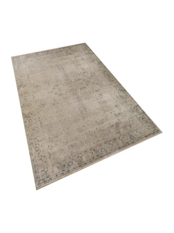 DESTAN Hermes 01 Vintage El Dokuma Motifli 100 Tarak Özel Tezgah Makine Halısı