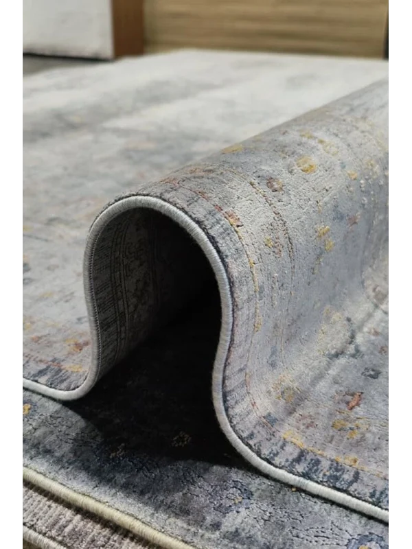 DESTAN Hermes 02 Vintage El Dokuma Motifli 100 Tarak Özel Tezgah Makine Halısı