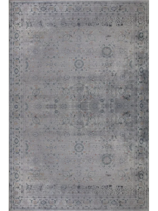 DESTAN Hermes 05 Vintage El Dokuma Motifli 100 Tarak Özel Tezgah Makine Halısı