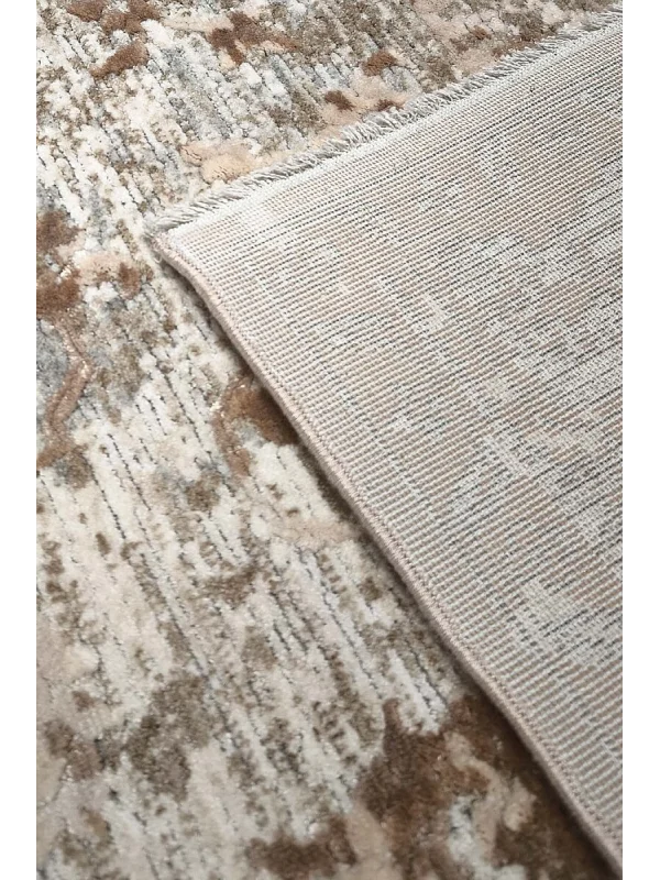 DESTAN Vintage 01 El Dokuma Motifli Viskon 100 Tarak Özel Tezgah Makine Halısı