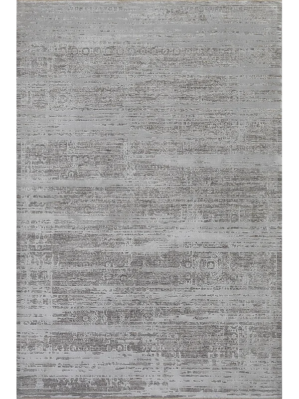 DESTAN Vintage 03 El Dokuma Motifli Viskon 100 Tarak Özel Tezgah Makine Halısı