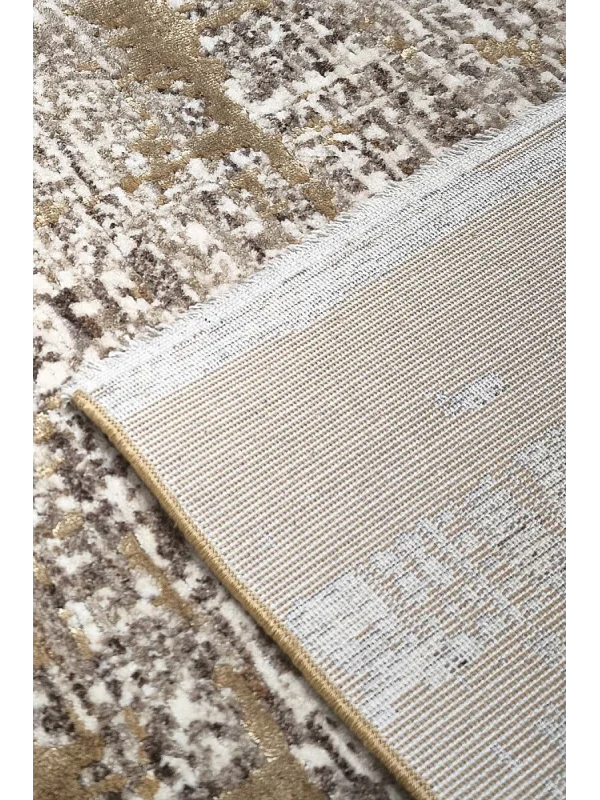 DESTAN Vintage 04 El Dokuma Motifli Viskon 100 Tarak Özel Tezgah Makine Halısı