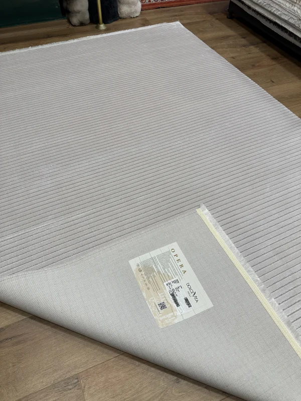 Dolce Vita Halı Opera 8505 Flat Grey Modern Salon Halısı