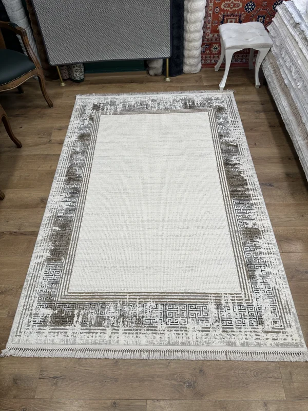Merinos Halı Rodin %100 Akrilik Uzun Ömürlü Modern Salon Halısı
