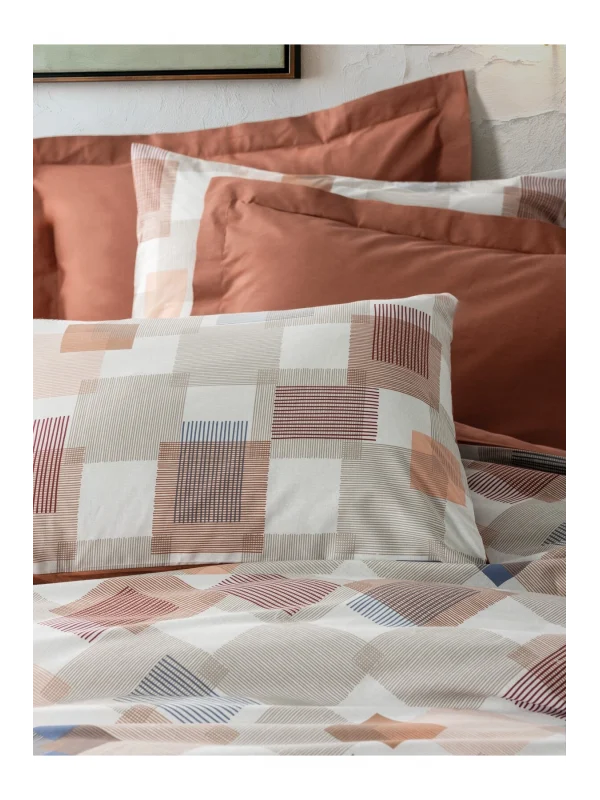 Cottonbox Modeline Ranforce Sable Tarçın Tek Kişilik Nevresim Takımı