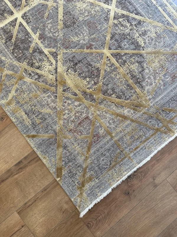 Destan Exclusive Miranda 633 Sık Dokuma Özel Tezgahlarda Üretilen Modern Makine Halısı