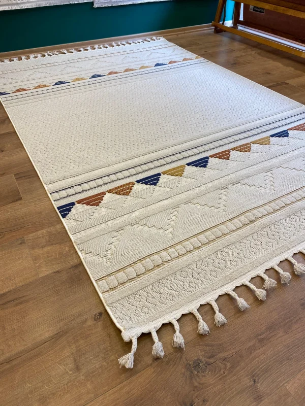 Destan Halı LUPİN 18501 Iskandinav Tarz Dokuma Modern Desenli Halı