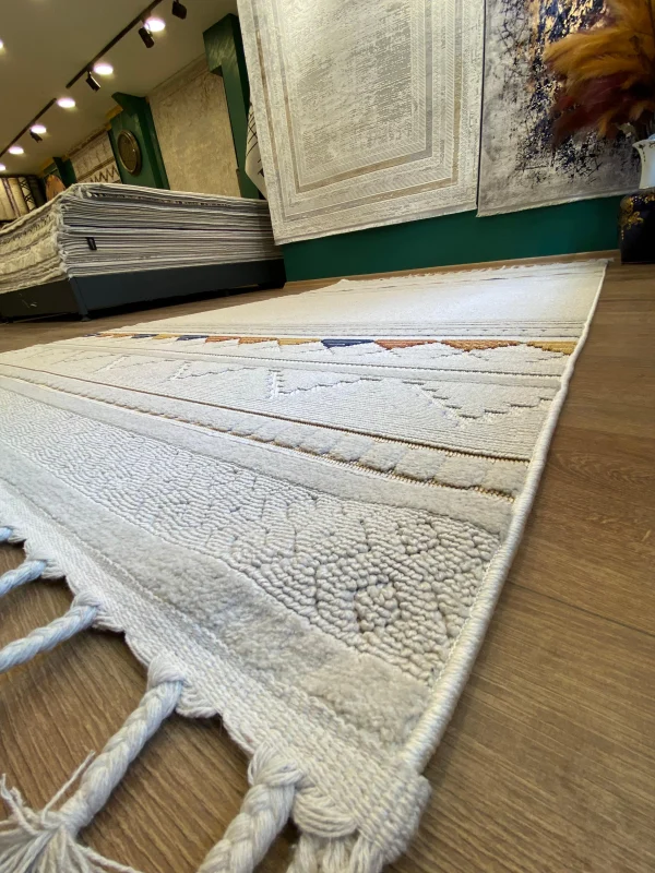 Destan Halı LUPİN 18501 Iskandinav Tarz Dokuma Modern Desenli Halı