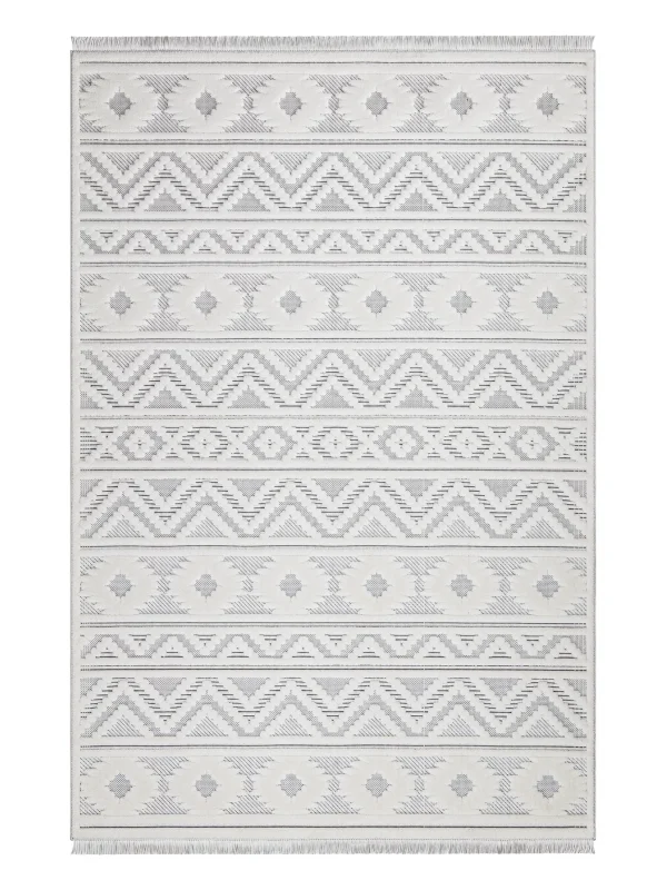 Destan Halı Almond 11406 Iskandinav Tarz Dokuma Modern Desenli Halı