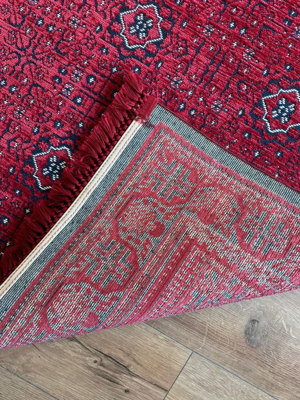 Destan Halı AN02 Anadolu Kilim Etnik Desenli Makinede Yıkanabilir Halı