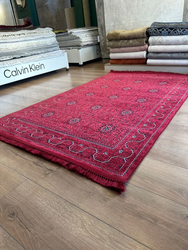Destan Halı AN02 Anadolu Kilim Etnik Desenli Makinede Yıkanabilir Halı