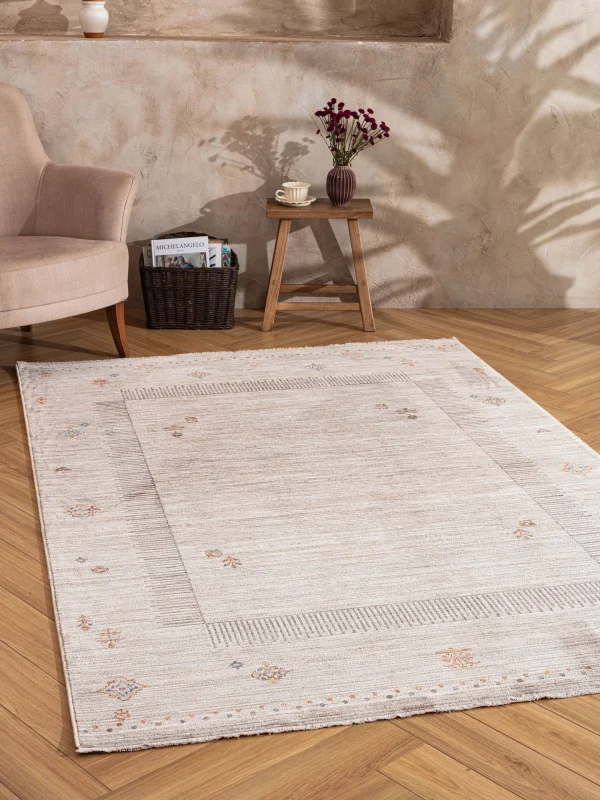 Destan Halı Arven AV01 Robot Süpürgeye Uygun Antialerjik Modern Dokuma Halı