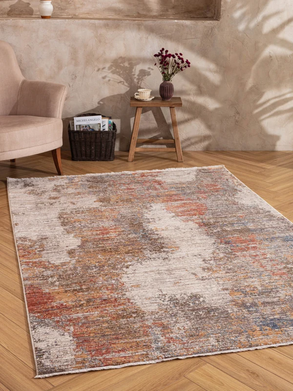 Destan Halı Arven AV03 Robot Süpürgeye Uygun Antialerjik Modern Dokuma Halı