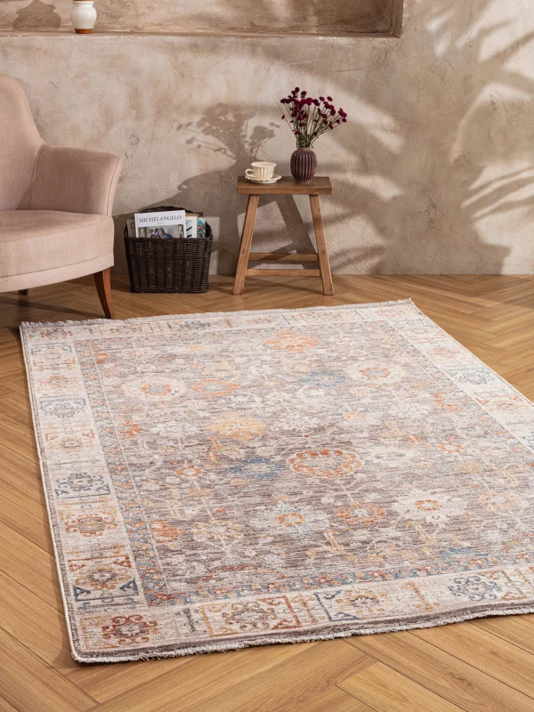 Destan Halı Arven AV06 Robot Süpürgeye Uygun Antialerjik Modern Dokuma Halı