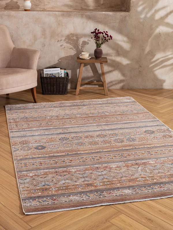 Destan Halı Arven AV07 Robot Süpürgeye Uygun Antialerjik Modern Dokuma Halı