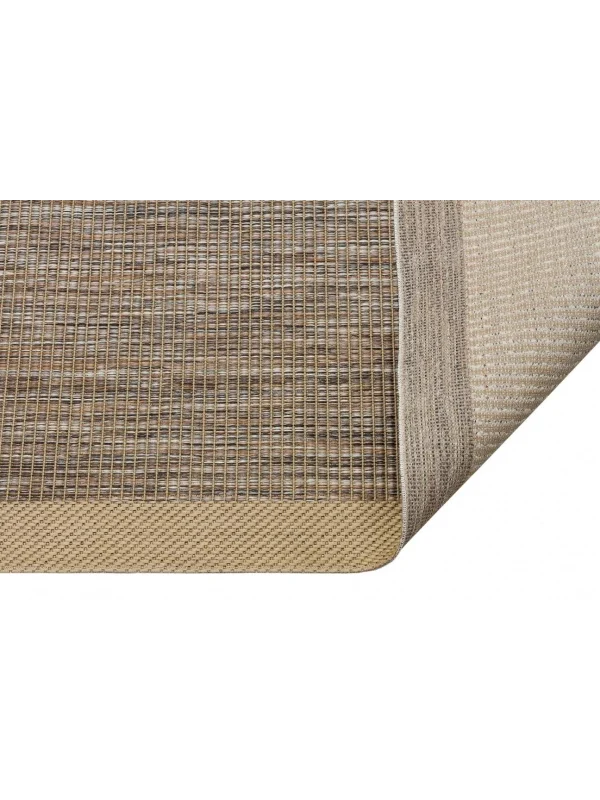 Destan halı AS03 Sisal Bordürlü Çerçeveli Jüt Sisal Modern Dekoratif Halı