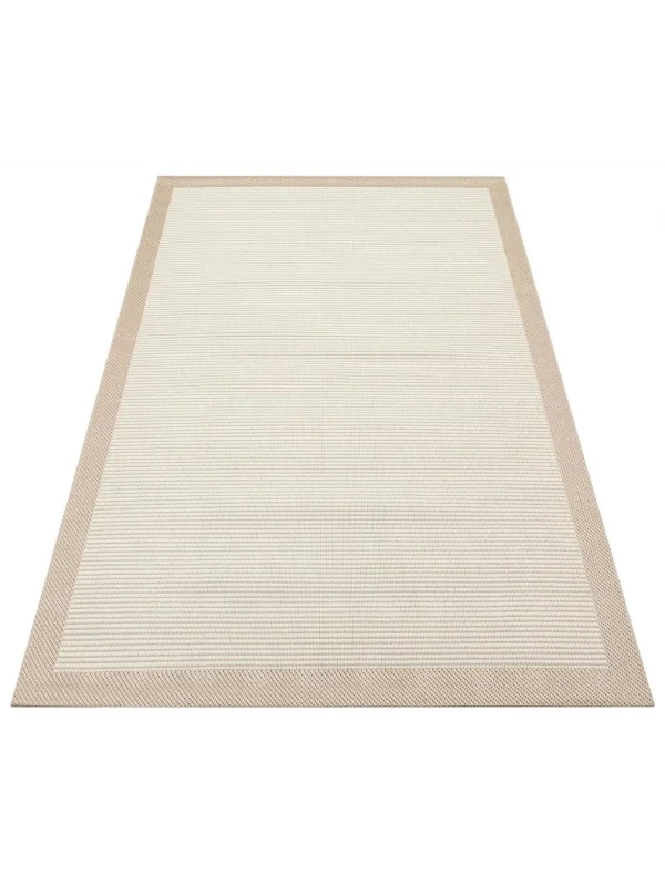 Destan halı AS05 Sisal Bordürlü Çerçeveli Jüt Sisal Modern Dekoratif Halı