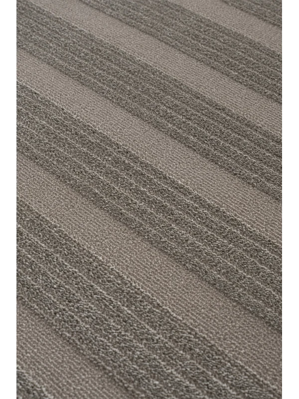 Destan Halı Dark Pulse Robot Süpürgeye Uygun Modern Desenli Kolay Temizlenebilir Salon Halısı A2316B Vizon