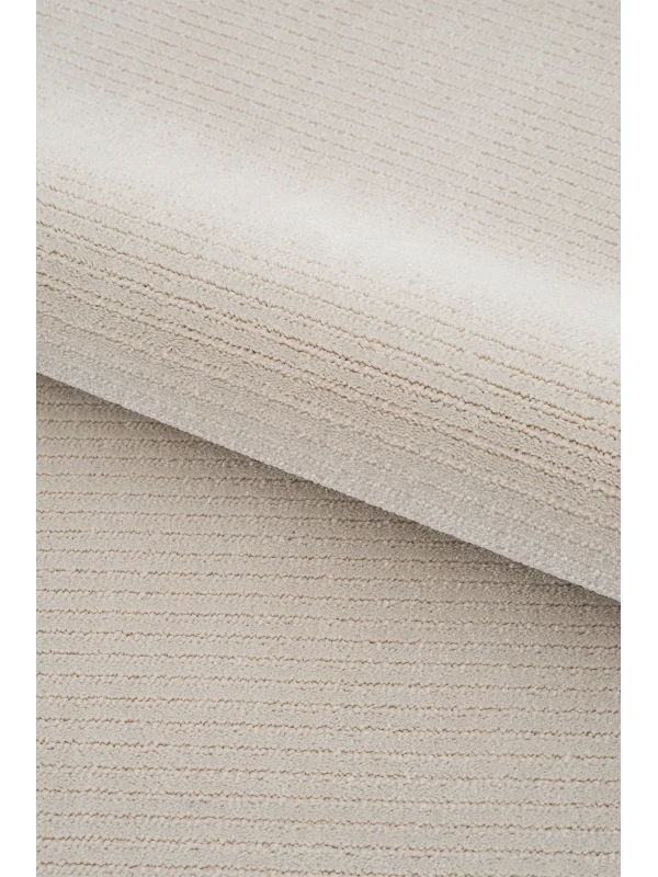 Destan Halı Dark Pulse Robot Süpürgeye Uygun Modern Desenli Kolay Temizlenebilir Salon Halısı A2323G Krem Siyah