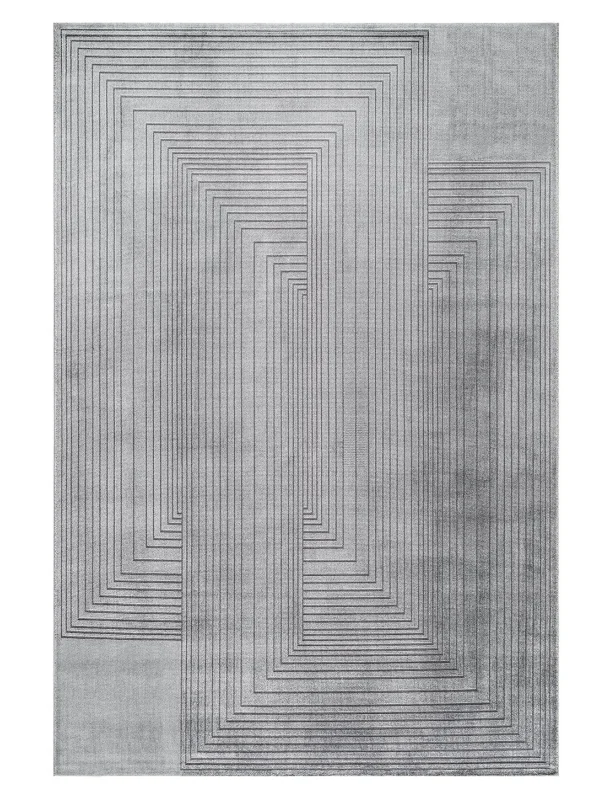 Destan Halı Dark Pulse Robot Süpürgeye Uygun Modern Desenli Kolay Temizlenebilir Salon Halısı Dark Pulse