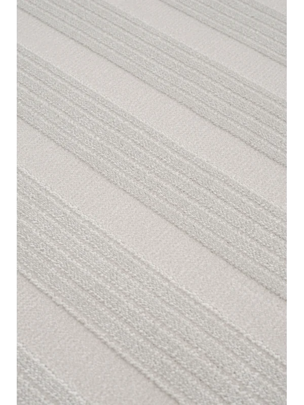 Destan Halı Dark Pulse Robot Süpürgeye Uygun Modern Desenli Kolay Temizlenebilir Salon Halısı Dark Pulse A2316A Krem