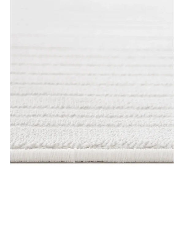 Destan Halı Dark Pulse Robot Süpürgeye Uygun Modern Desenli Kolay Temizlenebilir Salon Halısı Dark Pulse A2371A Krem