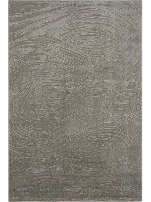 Destan Halı Dark Pulse Robot Süpürgeye Uygun Modern Desenli Kolay Temizlenebilir Salon Halısı Dark Pulse A2373B Vizon