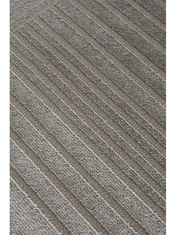 Destan Halı Dark Pulse Robot Süpürgeye Uygun Modern Desenli Kolay Temizlenebilir Salon HalısıDark Pulse A2371B Vizon