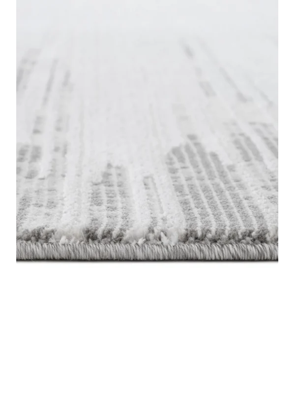 Destan Halı Essential Robot Süpürgeye Uygun Modern Desenli Kolay Temizlenebilir Salon Halısı Essential A2454C Gri