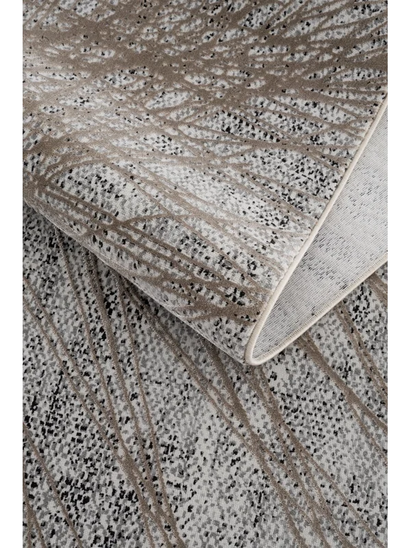 Destan Halı Essential Robot Süpürgeye Uygun Modern Desenli Kolay Temizlenebilir Salon Halısı Essential A2520F Vizon