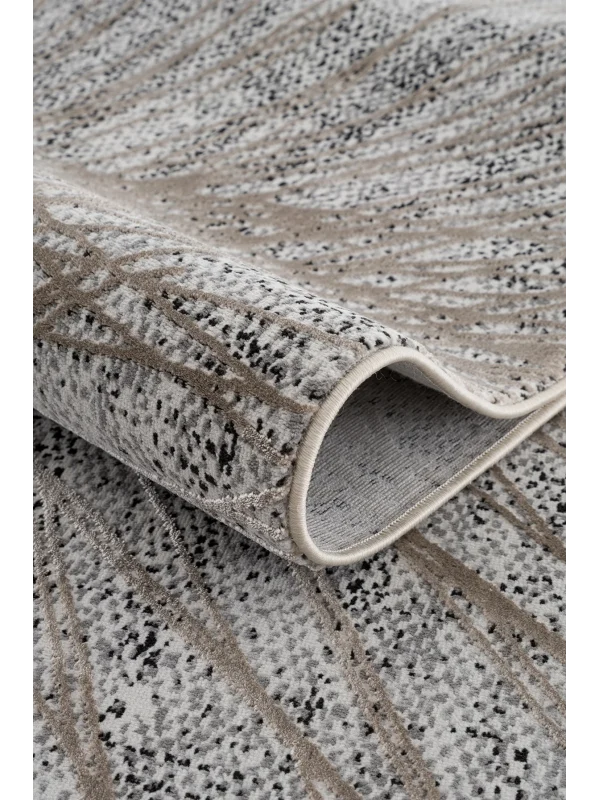 Destan Halı Essential Robot Süpürgeye Uygun Modern Desenli Kolay Temizlenebilir Salon Halısı Essential A2520F Vizon