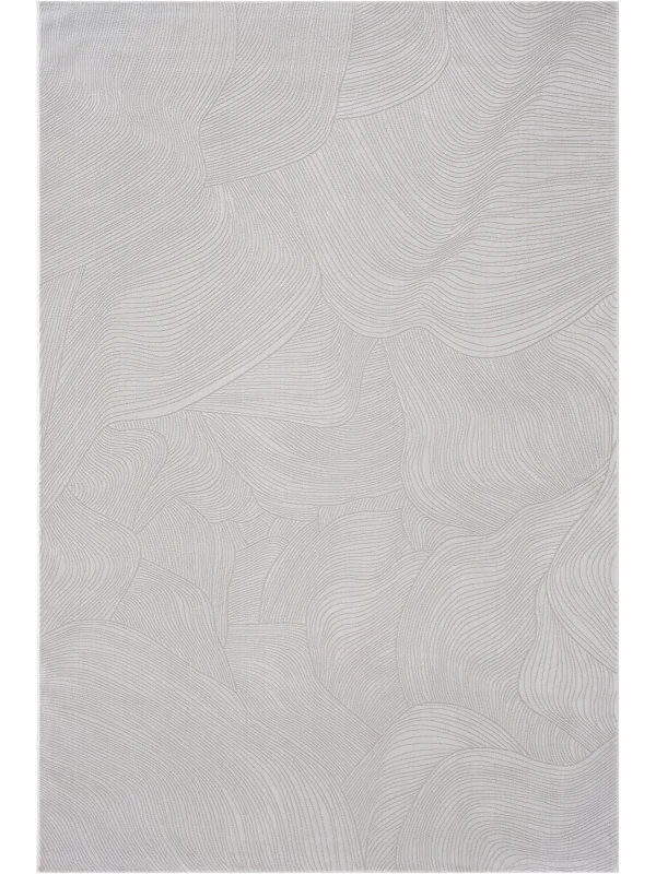 Destan Halı Essential Robot Süpürgeye Uygun Modern Desenli Kolay Temizlenebilir Salon Halısı Essential A2455A Krem