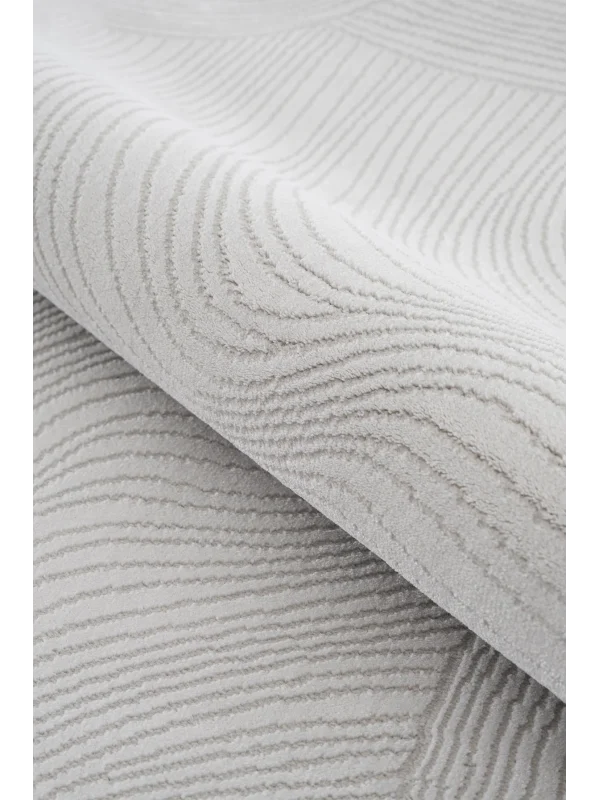 Destan Halı Essential Robot Süpürgeye Uygun Modern Desenli Kolay Temizlenebilir Salon Halısı Essential A2455A Krem