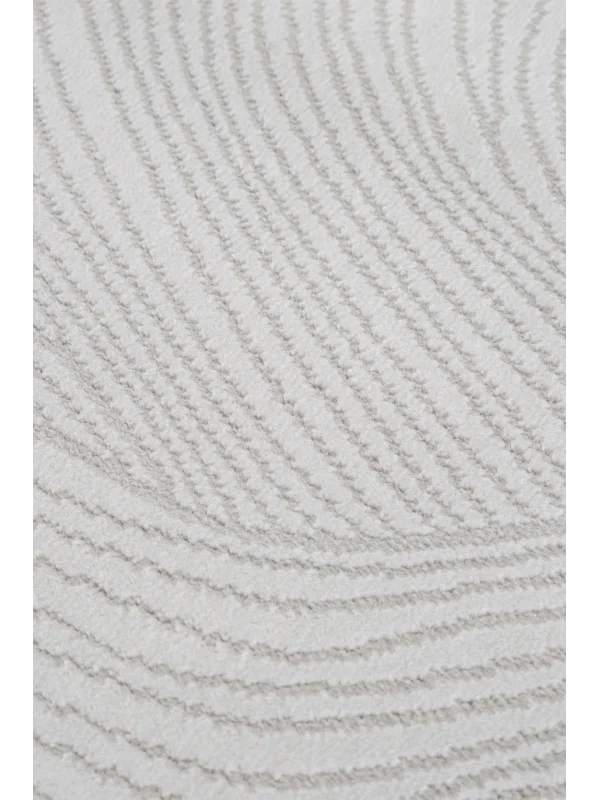 Destan Halı Essential Robot Süpürgeye Uygun Modern Desenli Kolay Temizlenebilir Salon Halısı Essential A2455A Krem