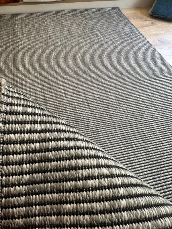 Destan Halı EU2 Sisal Bordürlü Çerçeveli Jüt Sisal Modern Makinada Yıkanabilir Halı