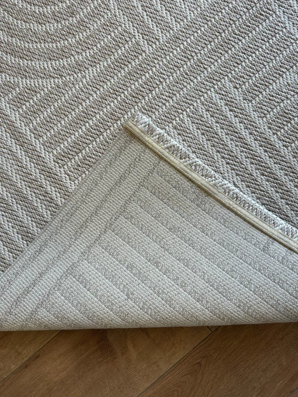 Destan Halı Europa Sisal EU01 Leke Tutmaz ve Dayanıklı Sisal Mutfak Koridor Halısı