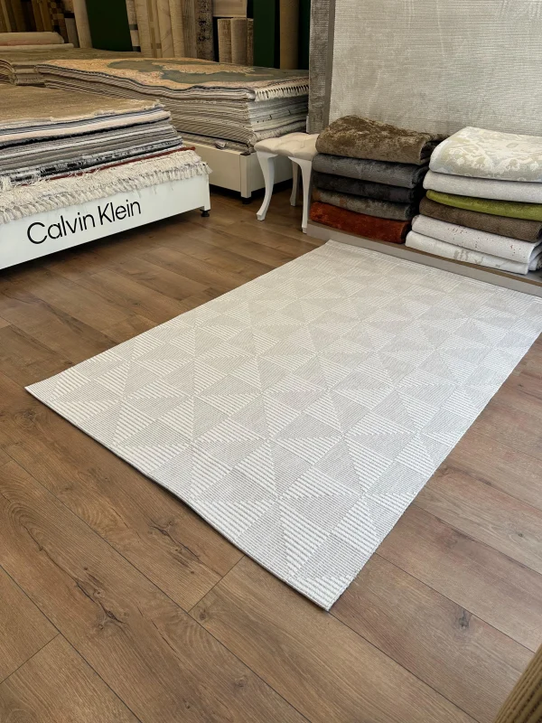 Destan Halı Europa Sisal EU02 Leke Tutmaz ve Dayanıklı Sisal Mutfak Koridor Halısı