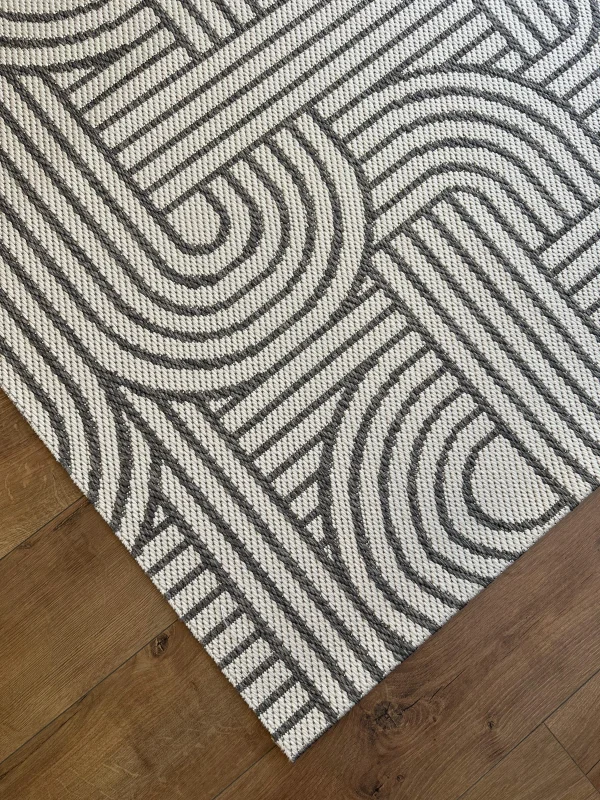 Destan Halı Europa Sisal EU03 Leke Tutmaz ve Dayanıklı Sisal Mutfak Koridor Halısı