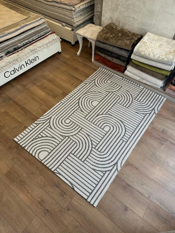 Destan Halı Europa Sisal EU03 Leke Tutmaz ve Dayanıklı Sisal Mutfak Koridor Halısı