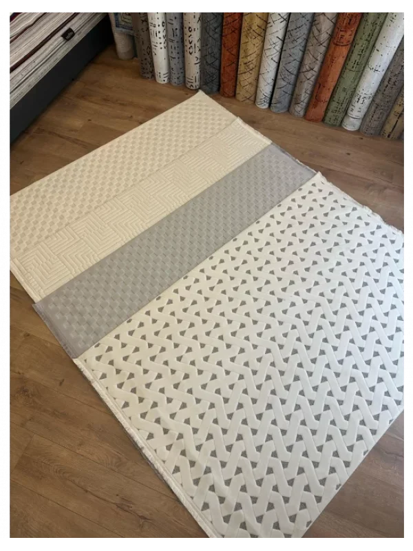 Destan Halı Happy 04 Makinede Yıkanabilir Toz Vermez Altı Kaymaz İnce Makine Halısı