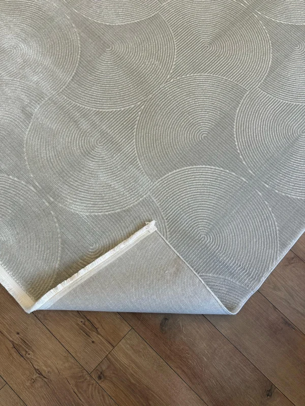 Destan Halı Havana İnce Yapılı ve Modren Hav Toz Vermez Kolay Temizlenebilir Makine Halısı F1015 Gri