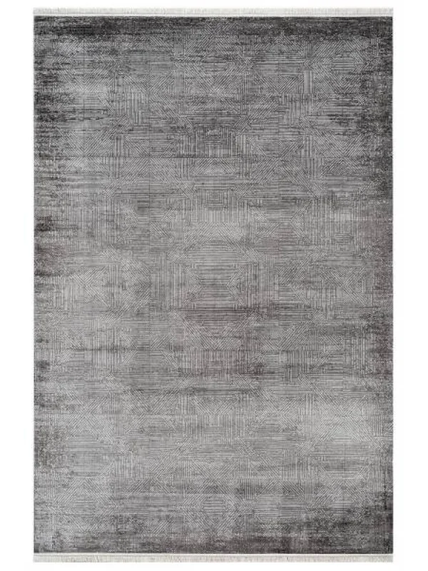 Destan Halı Heaven Robot Modern Desenli Kolay Temizlenebilir Salon Halısı A3525A GRİ KİREMİT