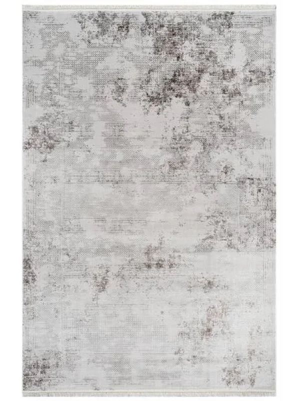 Destan Halı Heaven Robot Modern Desenli Kolay Temizlenebilir Salon Halısı A3533A GRİ KİREMİT