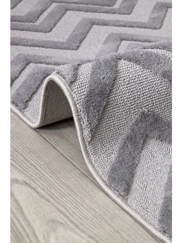 Destan Halı Ipek Lux 11702 Modern İskandinav Hav Toz Vermez Etnik Modern Makine Halısı